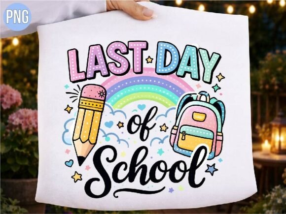 Download Last Day of School Rainbow Backpack PNG - Last day of school Collection