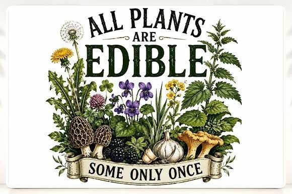 Download Edible Plants Quote PNG - Premium Bundle
